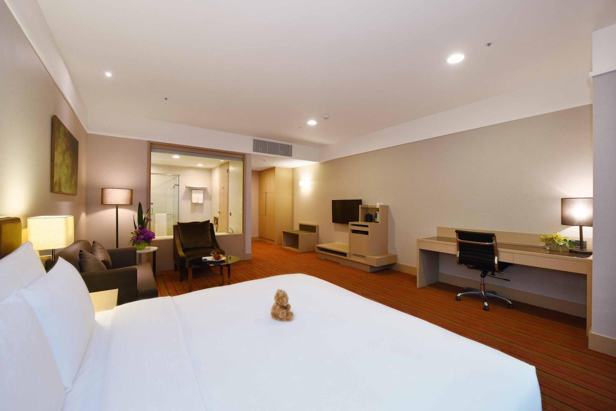 Fullon Hotel Taoyuan Airport Access Mrt A8 Guishan Exteriér fotografie Deluxe Room